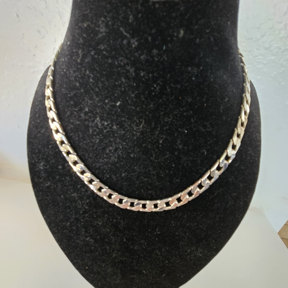 Baublebar Small Michel Curb Chain Necklace 16"